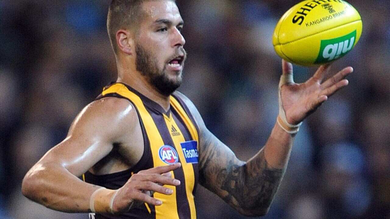 Franklin, Sewell still out for AFL's Hawks