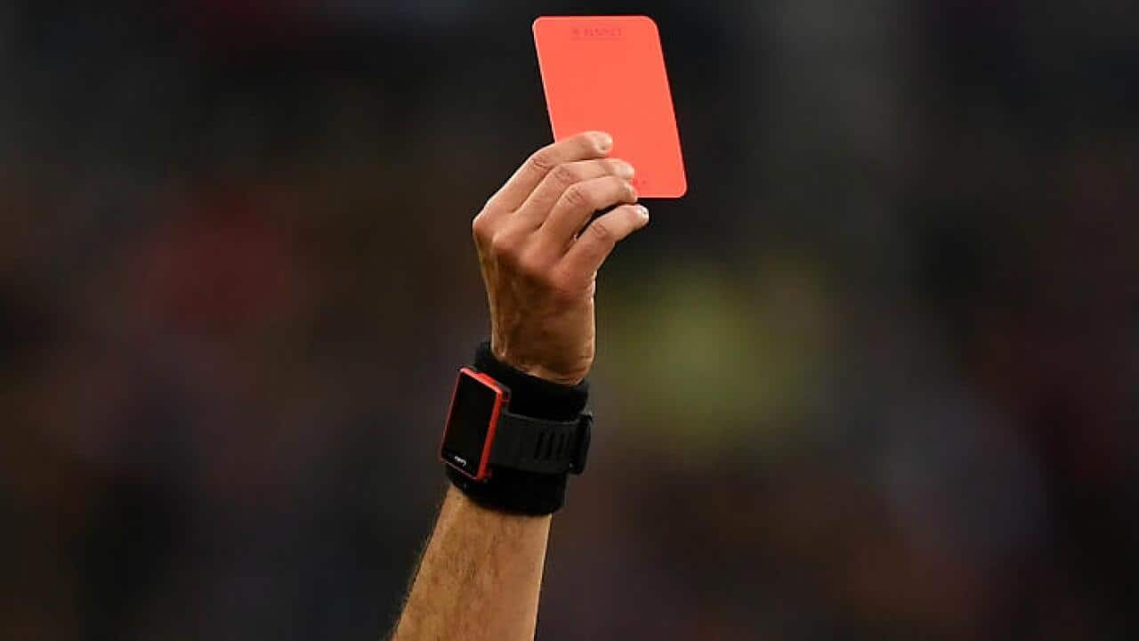 Red card