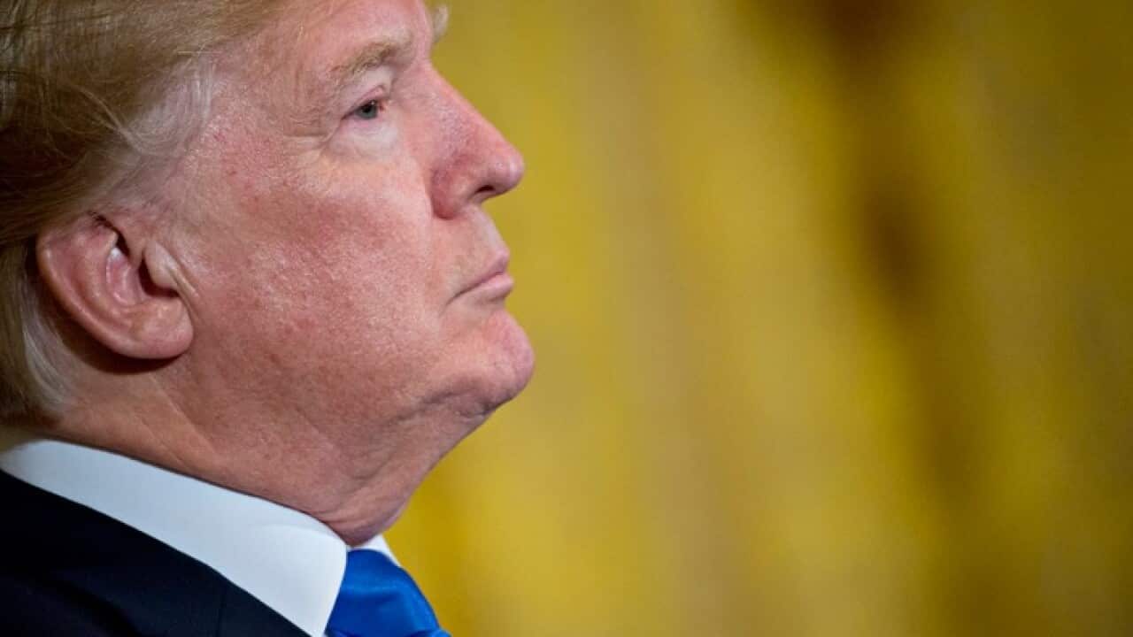 US president Donald Trump