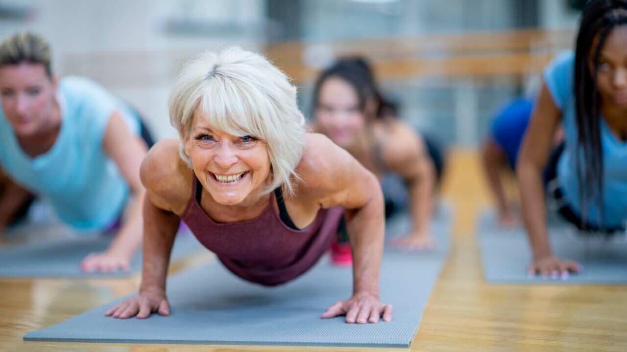 Yoga class