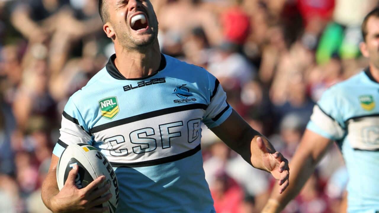 Cronulla NRL winger Beau Ryan
