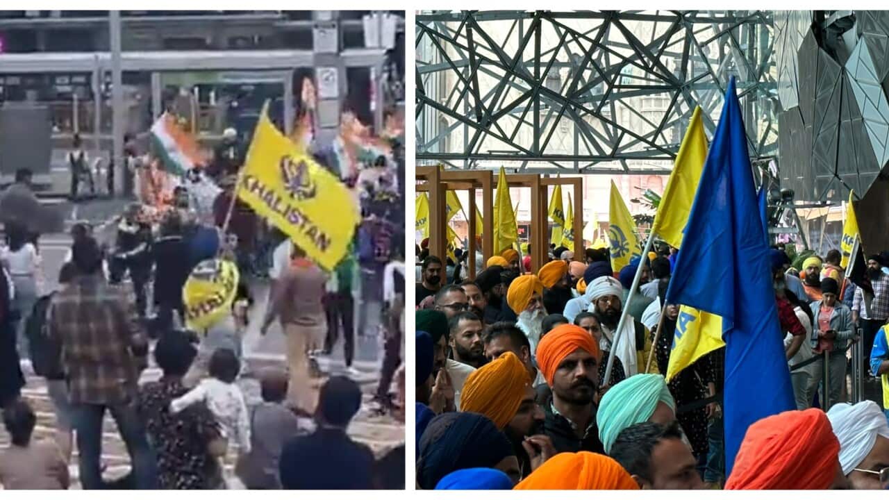 Khalistan India flags.jpg