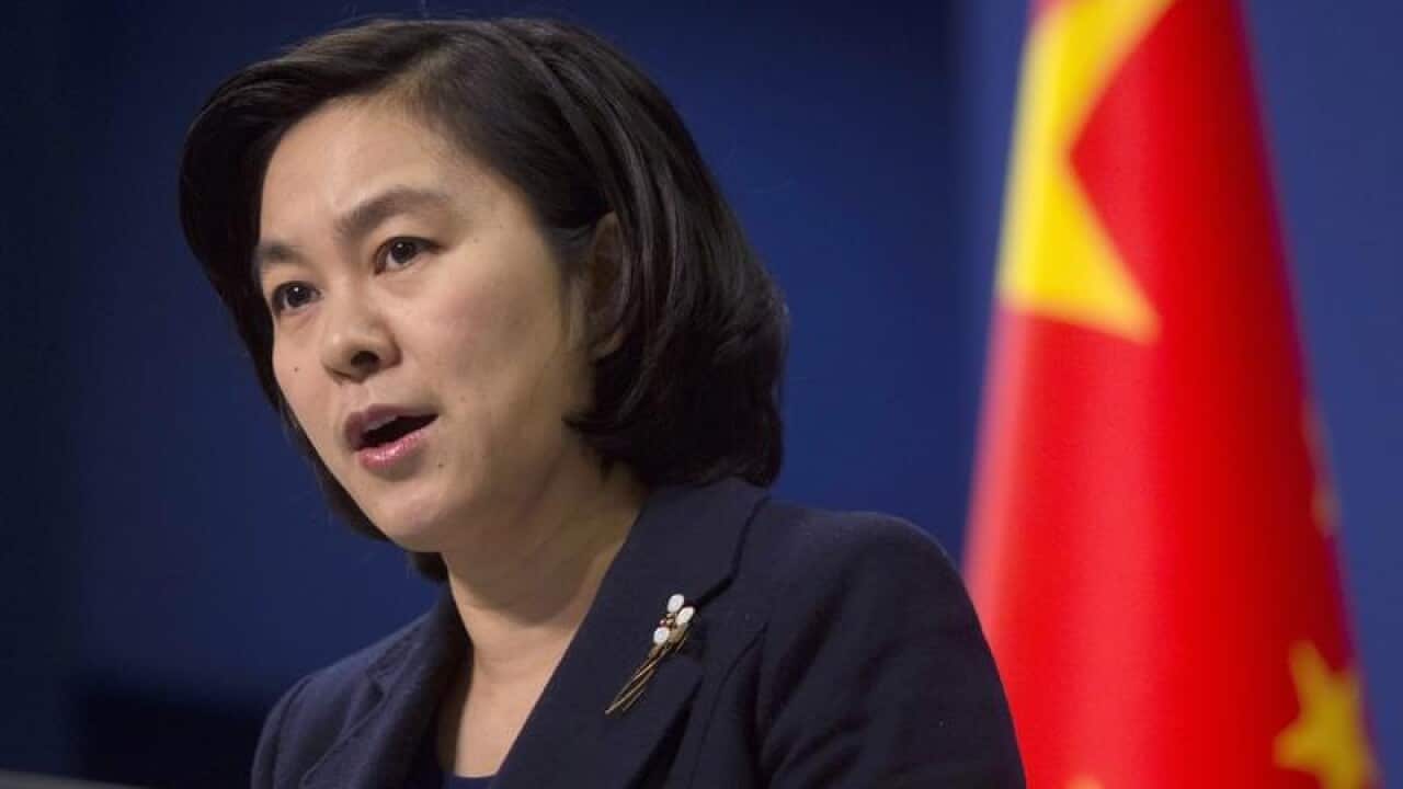 Chinese Foreign Ministry spokeswoman Hua Chunying says the US seems stuck in a Cold War mindset.