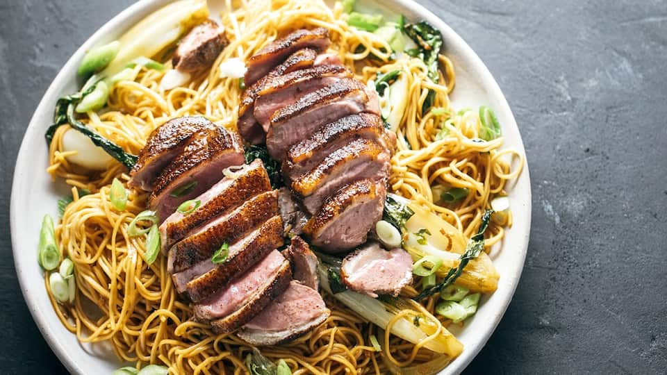 Fivespice duck noodles SBS The Cook Up with Adam Liaw
