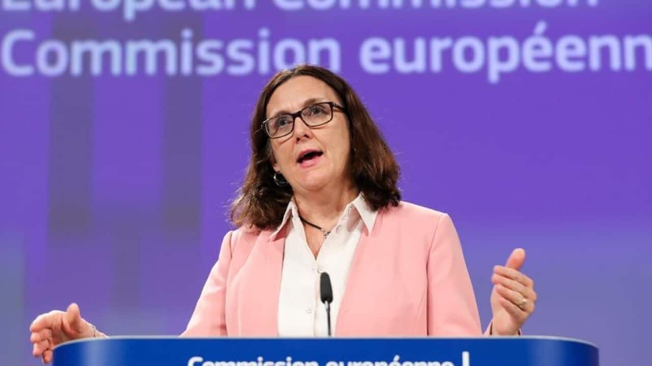 European Commissioner for Trade Cecilia Malmstrom