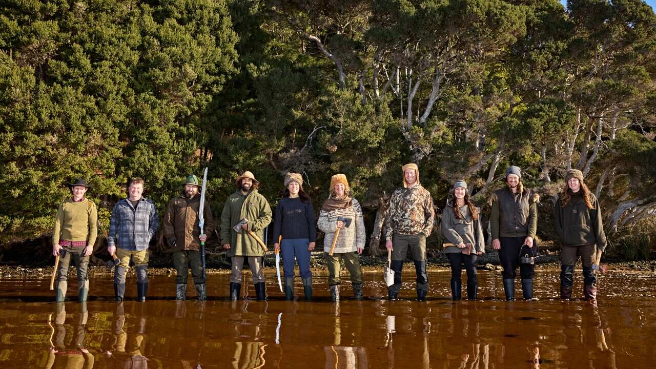 Alone Australia S3 Cast L-R Ceilidh, Muzza, Tom, Matt, Corinne, Yonke, Ben, Karla, Shay, Eva_Photo Credit_Narelle_Portanier_Lake.jpg