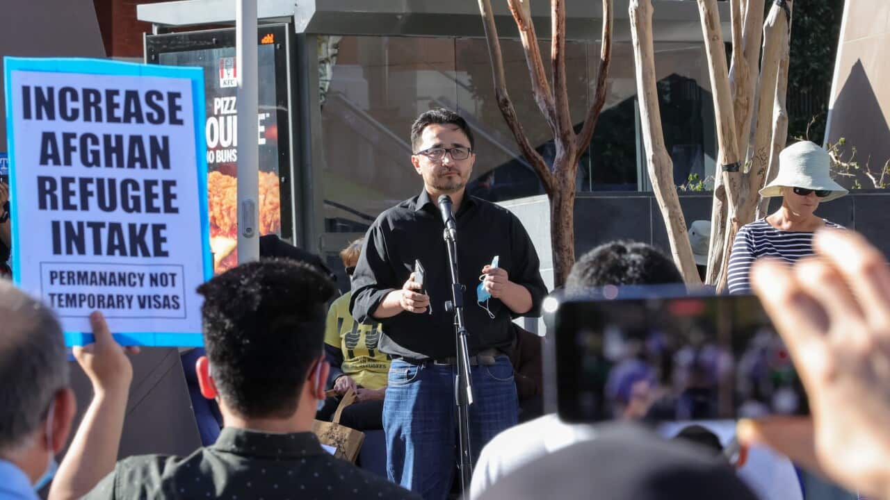 RALLY FOR AFGHAN REFUGEES BRISBANE