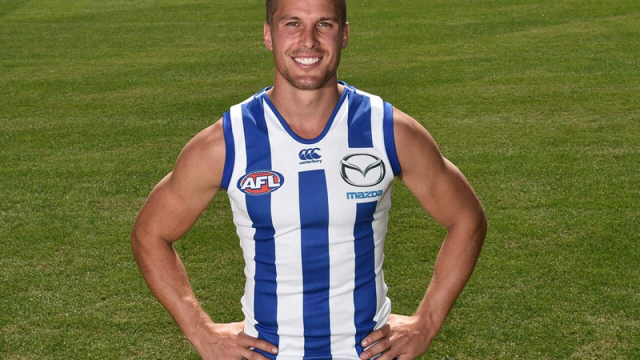 North Melbourne skipper Andrew Swallow