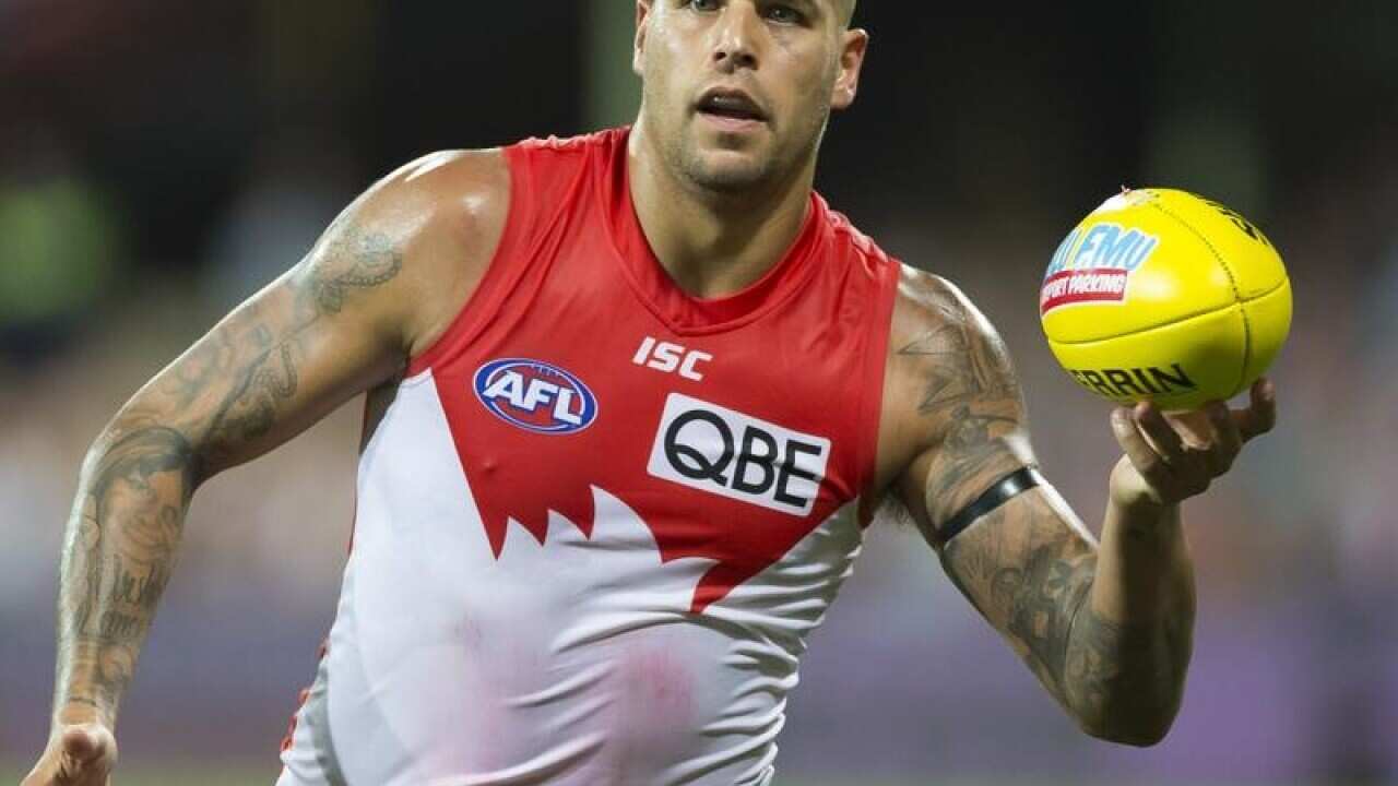 Sydney Swans star Lance Franklin