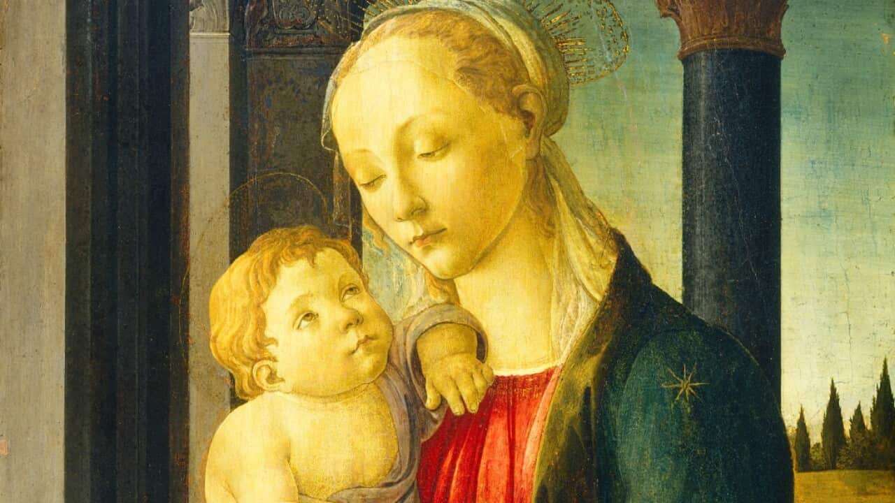 Sandro Botticelli, Madonna and Child, Italian, 1446 - 1510, c. 1470, tempera on panel
