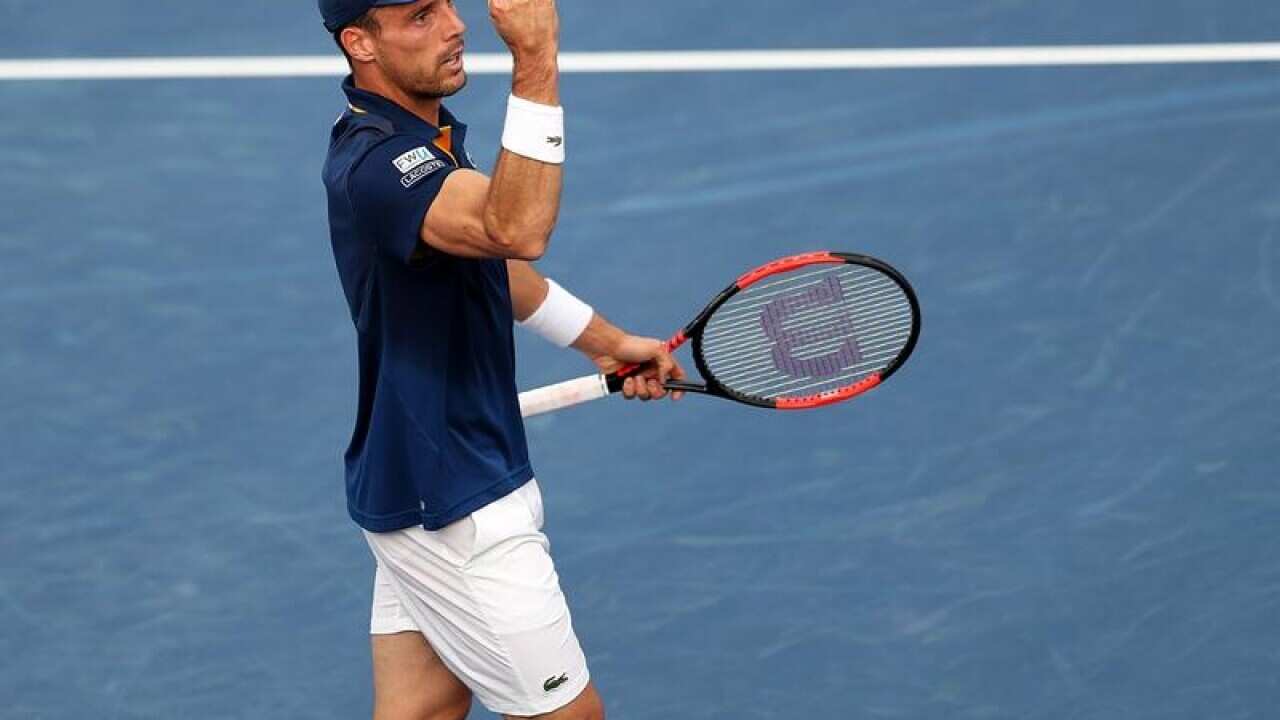 Roberto Bautista Agut of Spain.