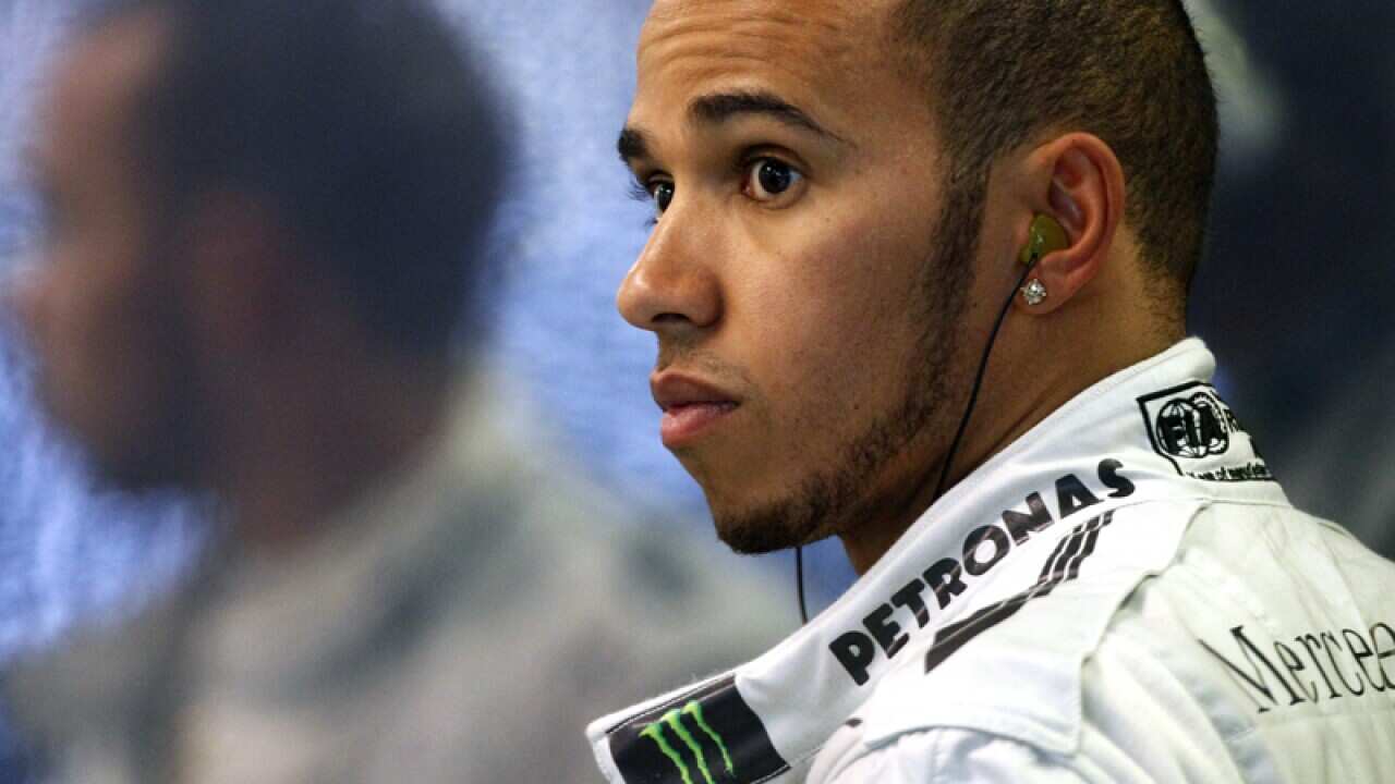 Mercedes Formula One driver Lewis Hamilton