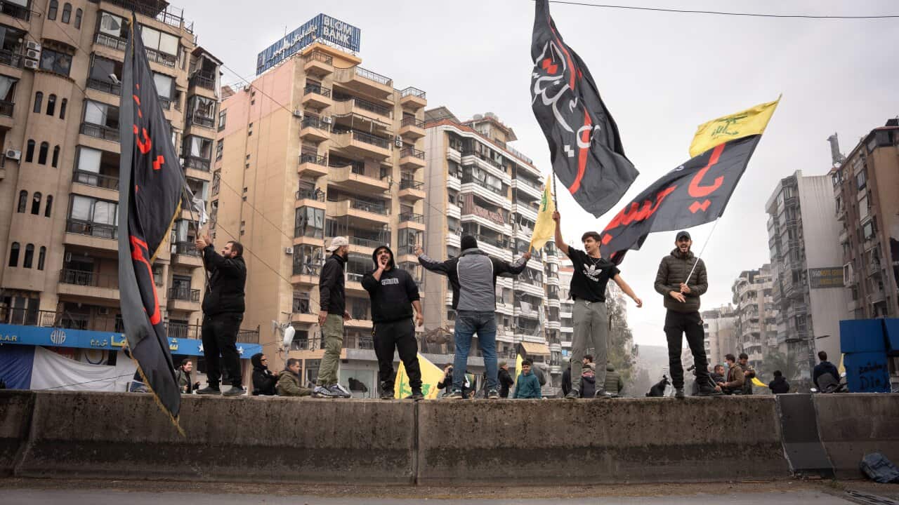 Ceasefire celebrations in Dahiye, Lebanon - 27 Nov 2024