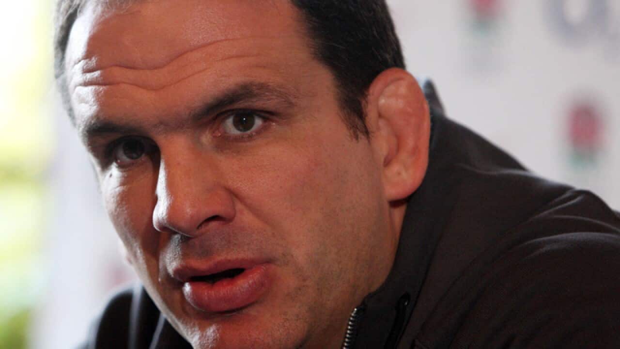 England coach Martin Johnson