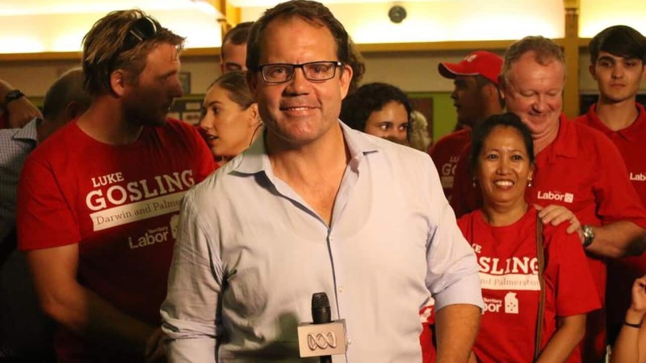 Labor MP Luke Gosling will keep using photos of himself in uniform..