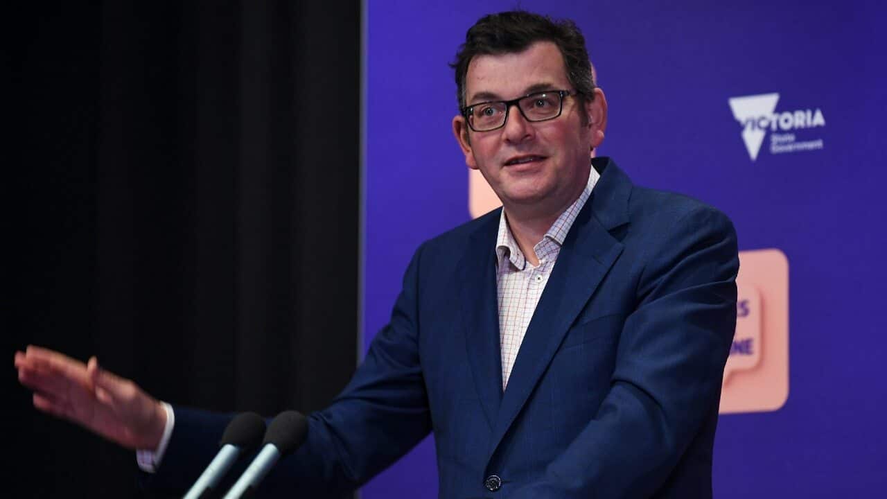 Victorian Premier Daniel Andrews.