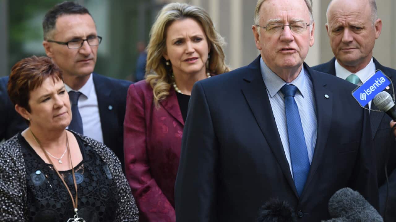 A cross-party group of senators and MPs.