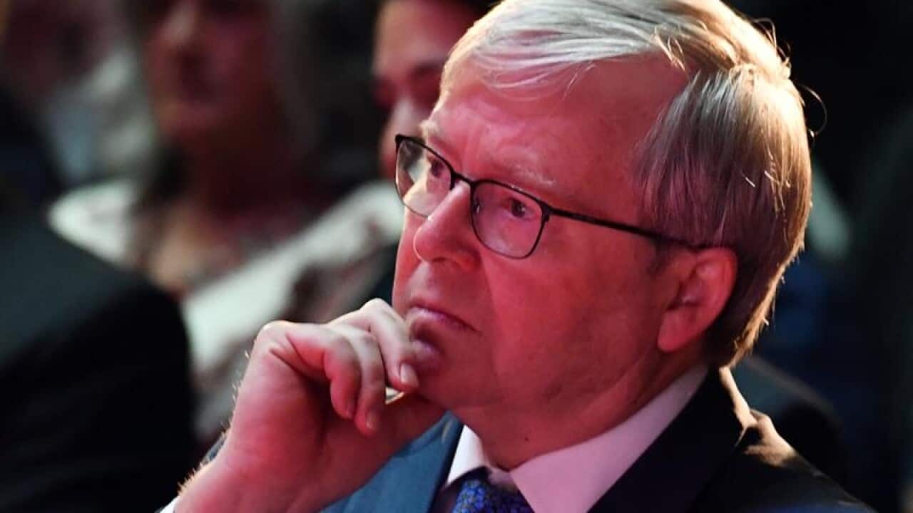 Kevin Rudd has denied reports he was warned about ‘a large number of critical risks’ of a home insulation scheme before the deaths of four young men.