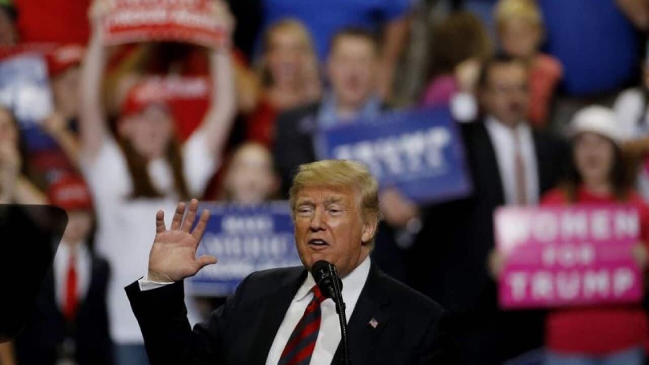 US President Donald Trump