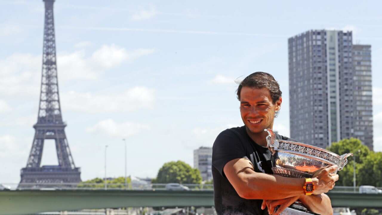 Rafael Nadal of Spain