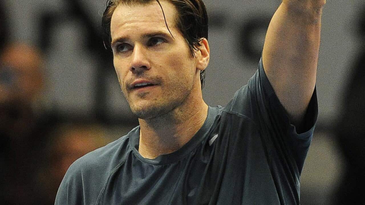 German tennis player Tommy Haas