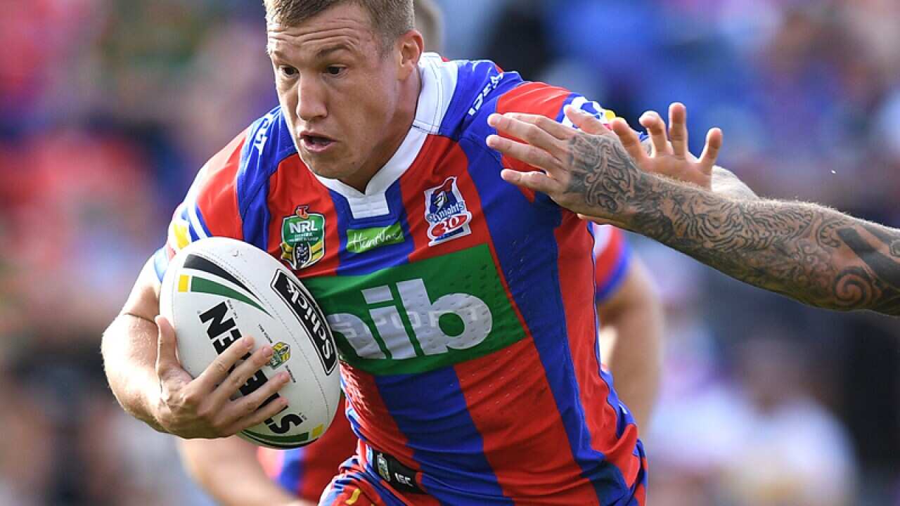 Trent Hodkinson of the Knights