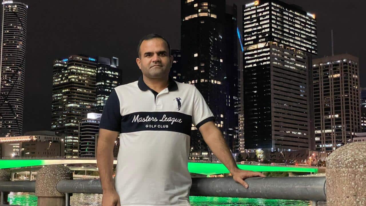 Dr Imran lodged his application for permanent residence after border closure
