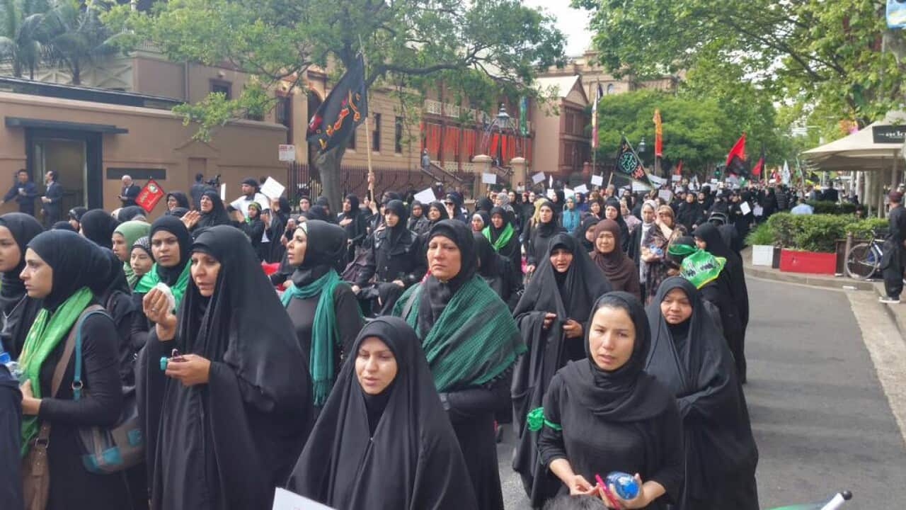 Ashura march in Sydney
