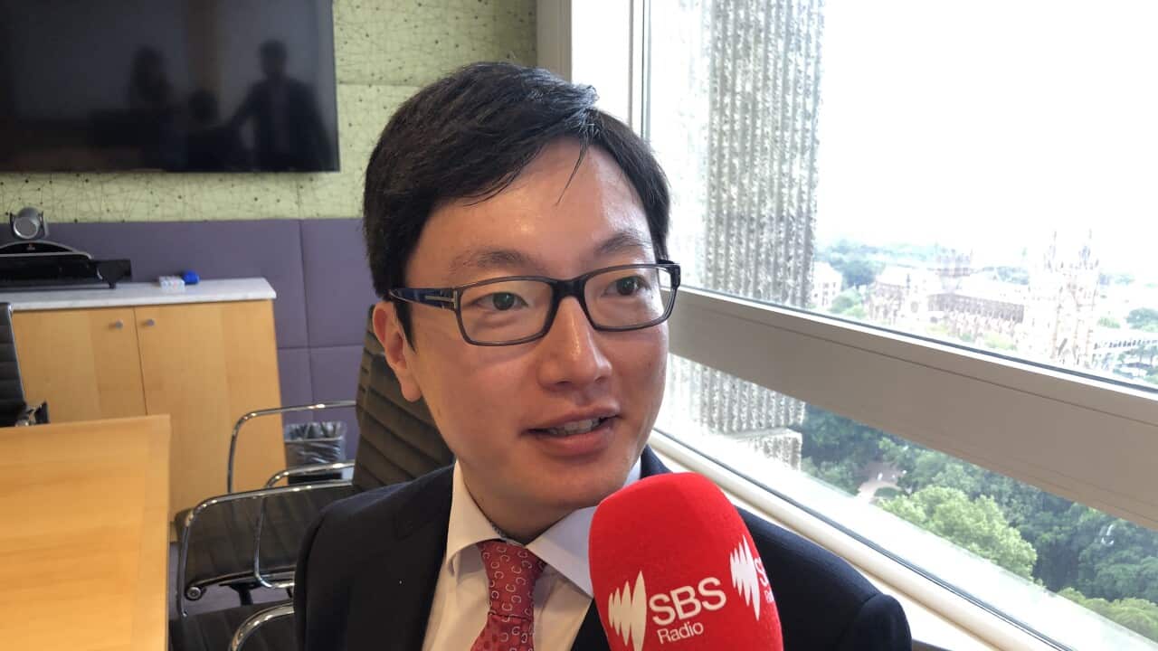 Immigration lawyer John Kim working for Fragomen