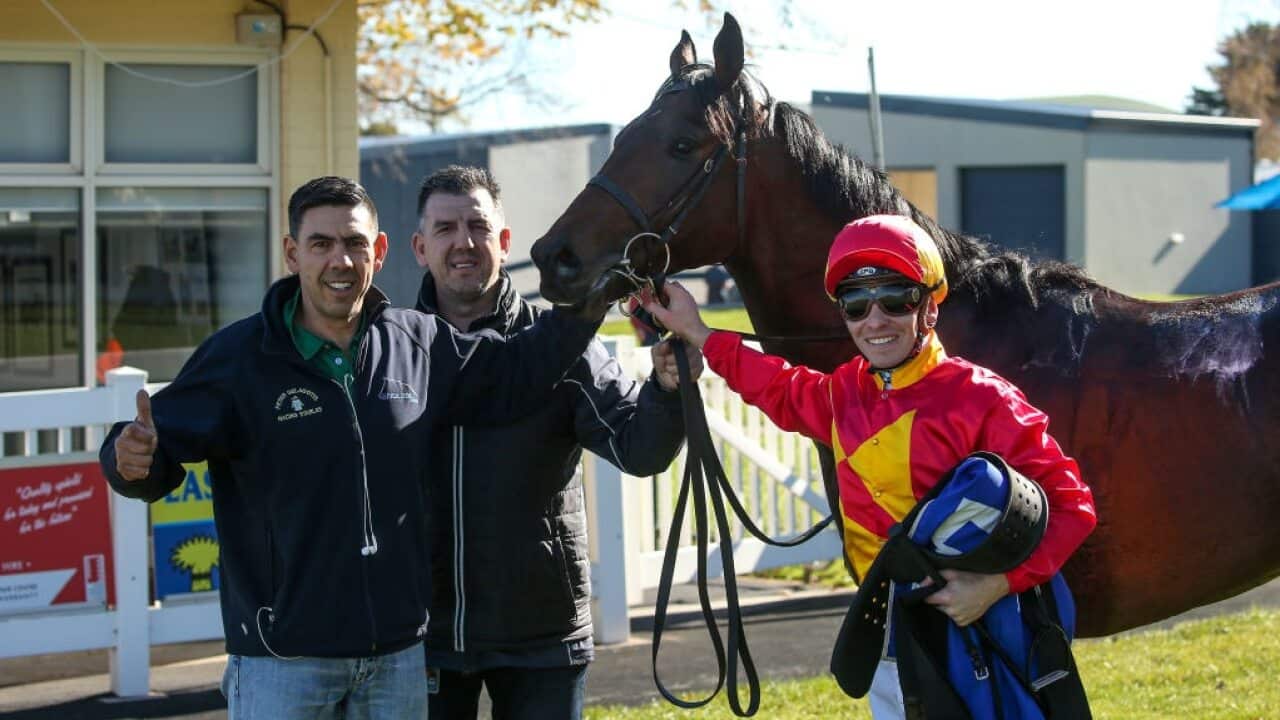 Peter and Mannie Gelagotis