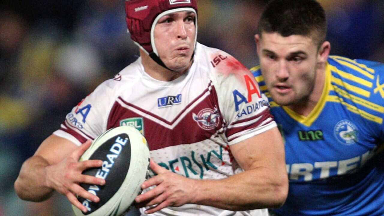 Matt Ballin of the Manly Sea Eagles