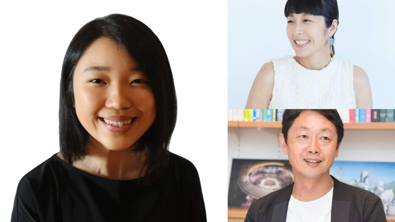 Saran Kim, Tatsuya Hiraga, and Eiko Tomura