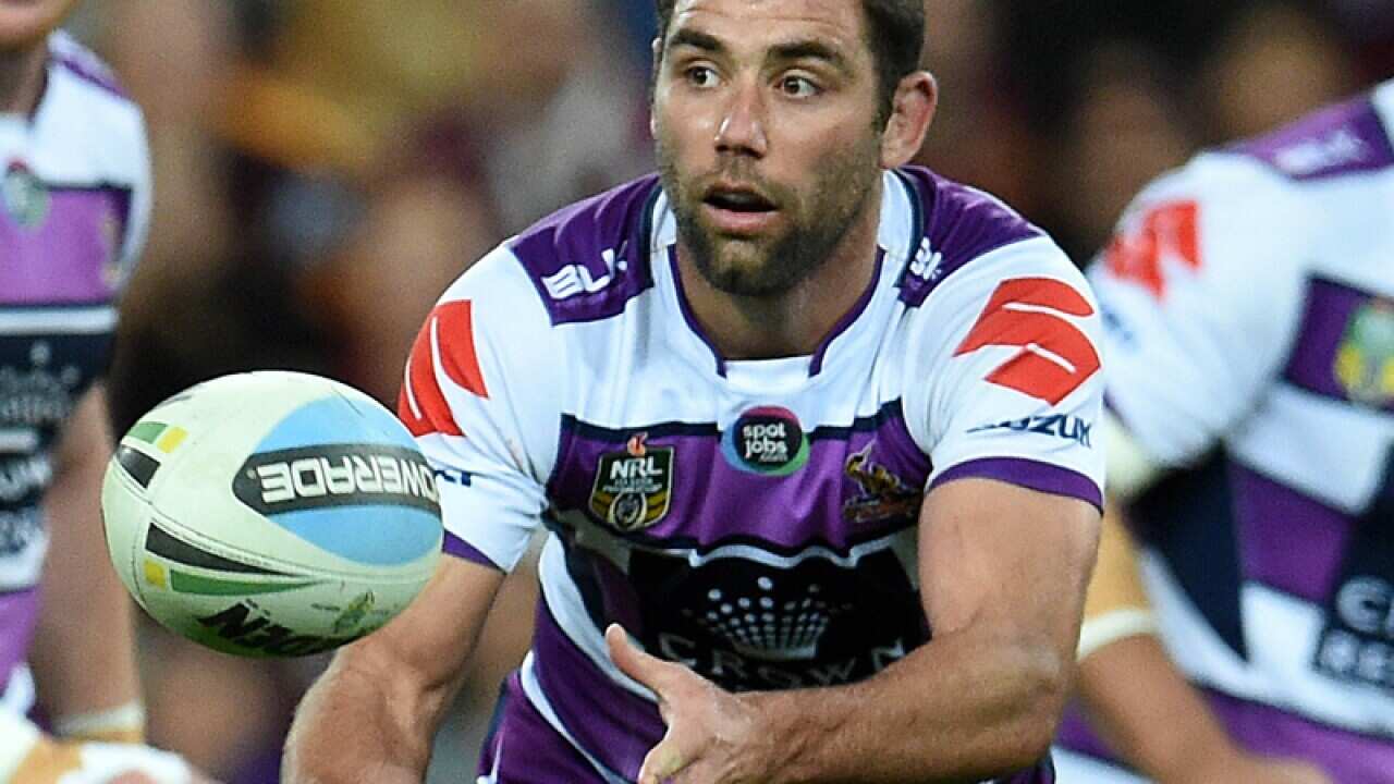 Cameron Smith of the Melbourne Storm