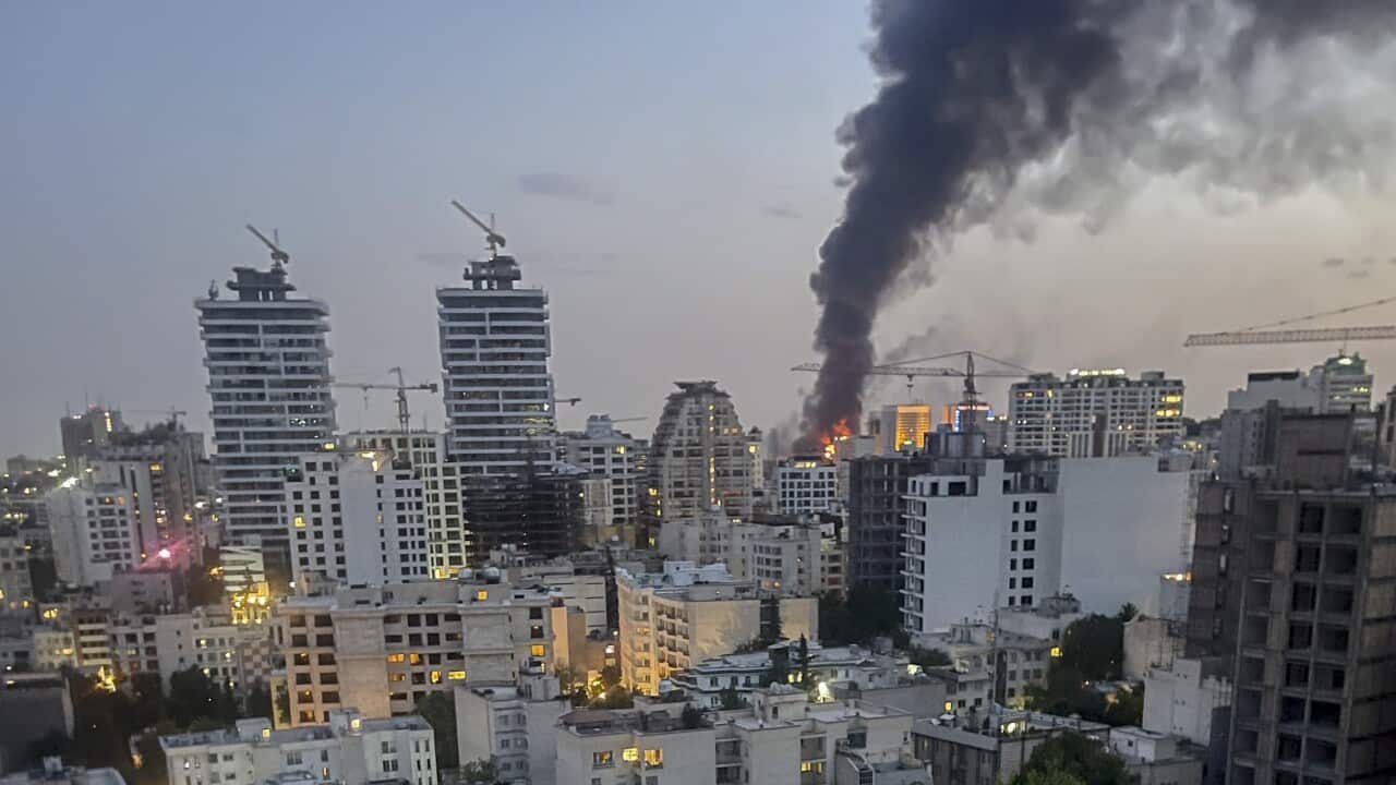 Israel Strikes Iranian Media Building - Tehran