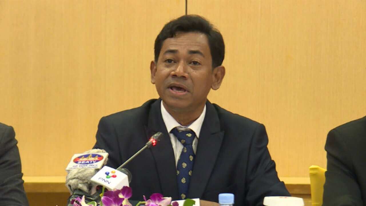 Victor Zona, director-general of the Ministry of Mines and Energy in Cambodia