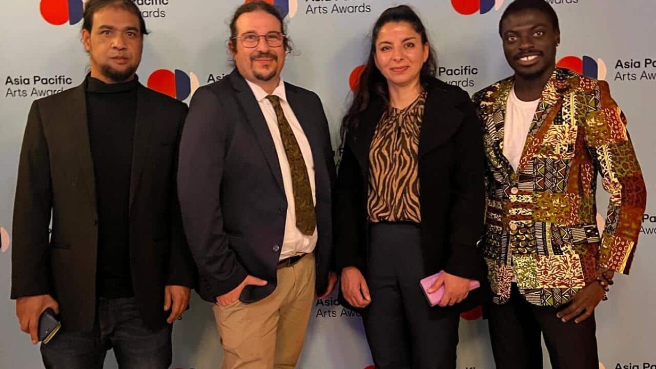 Refugee Art Project nomination for Creative Australia Art Awards, 2025.jpg