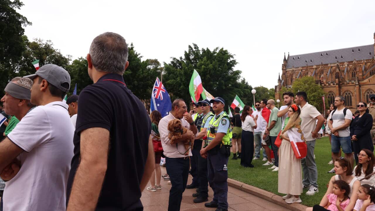 RALLY FOR IRAN SYDNEY