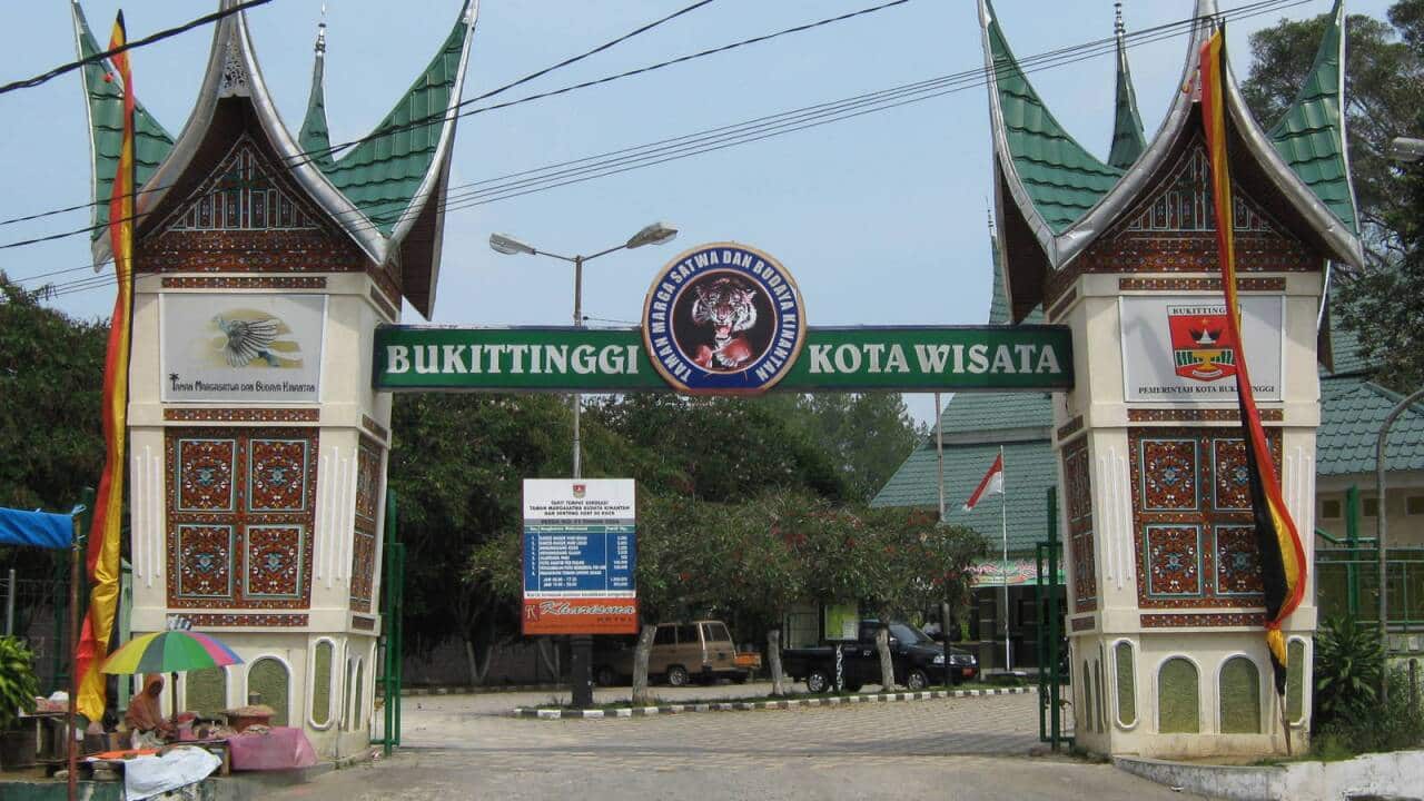 Entrance of Bukittinggi Zoo
