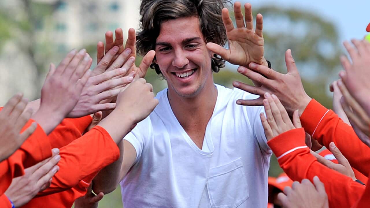 Australian tennis player Thanasi Kokkinakis