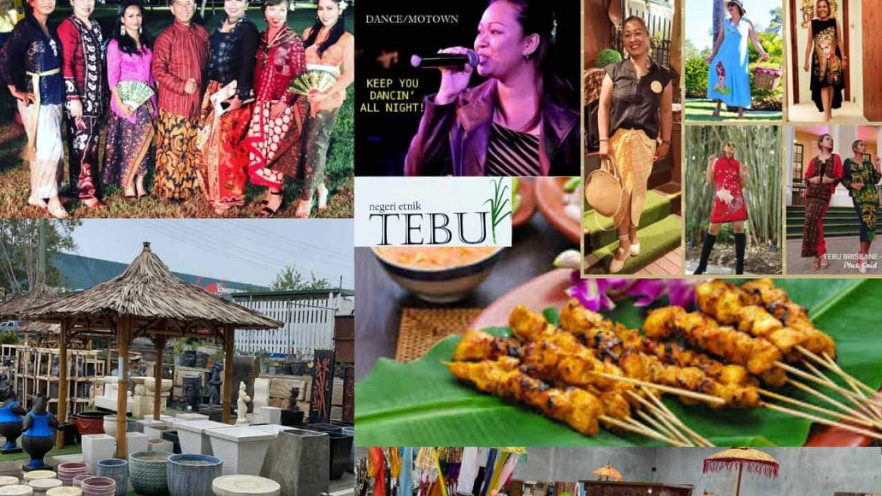 Indonesian Street Food and Fashion Festival flyer.