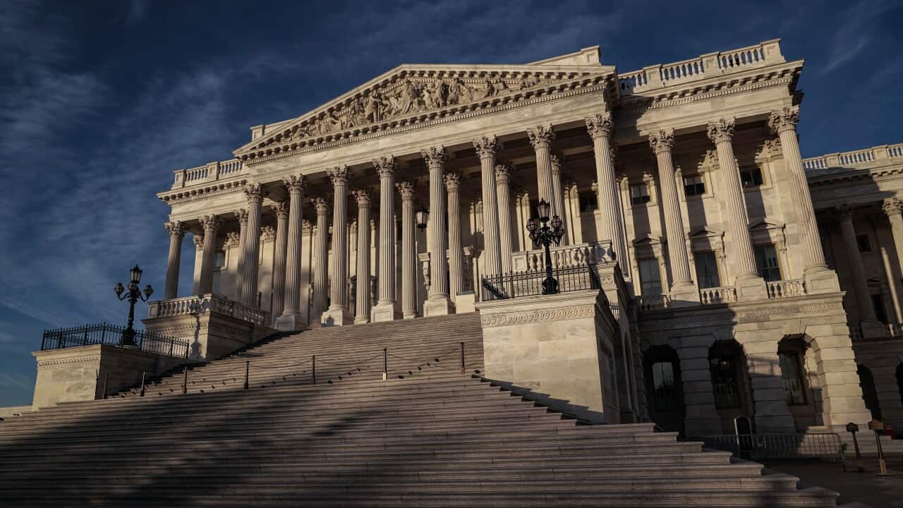 The US House of Representatives in Washington DC