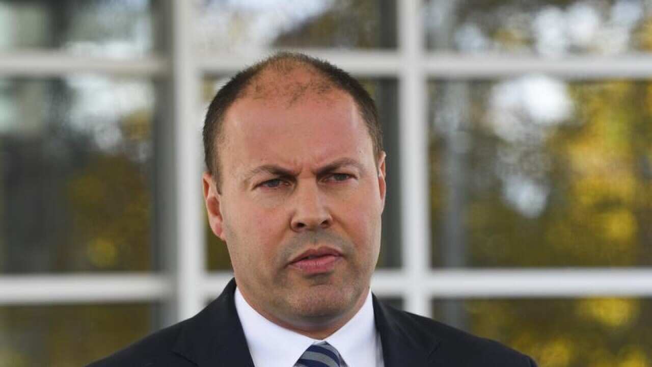 Federal Treasurer Josh Frydenberg