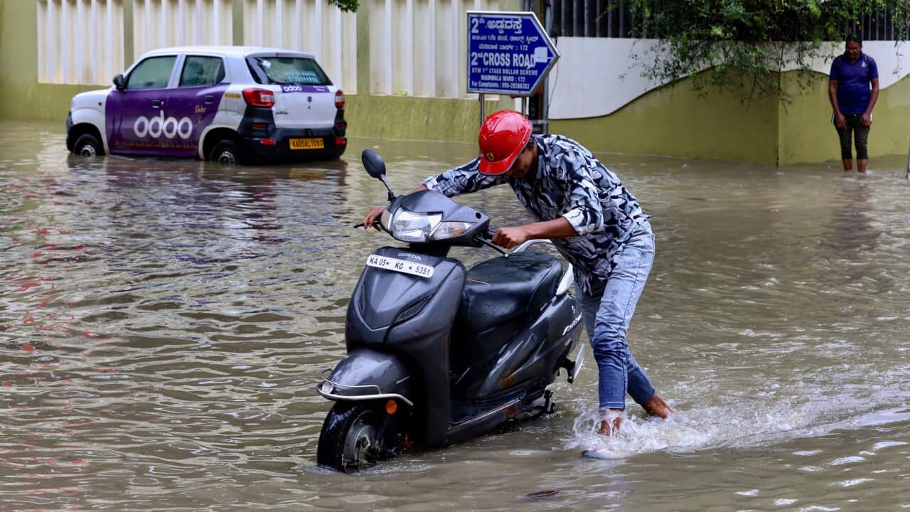 Bangalore hit by flooding due to heavy rainfall