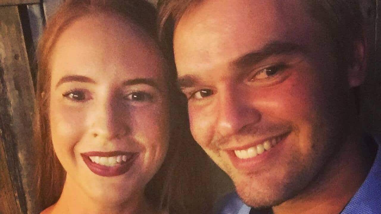 Emma Orda and her husband Lukas.