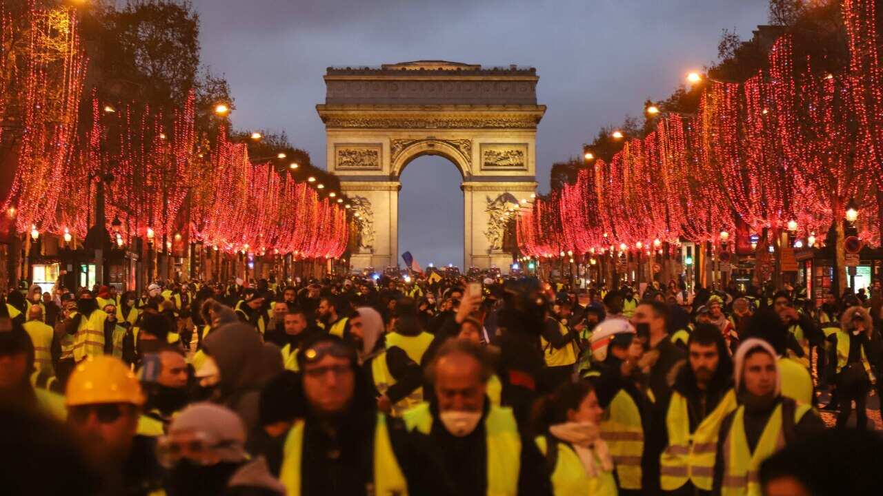 Ligue 1 'Yellow vest' protests