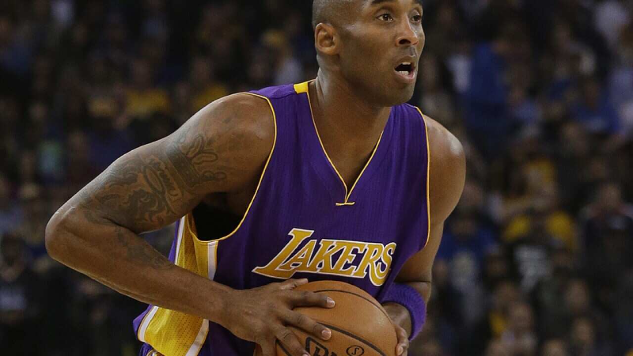 Los Angeles Lakers guard Kobe Bryant.
