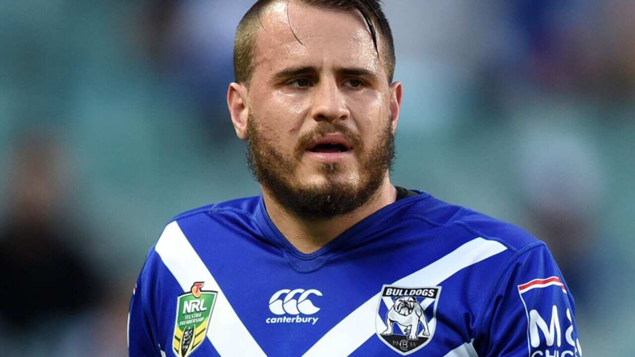 Josh Reynolds of the Bulldogs
