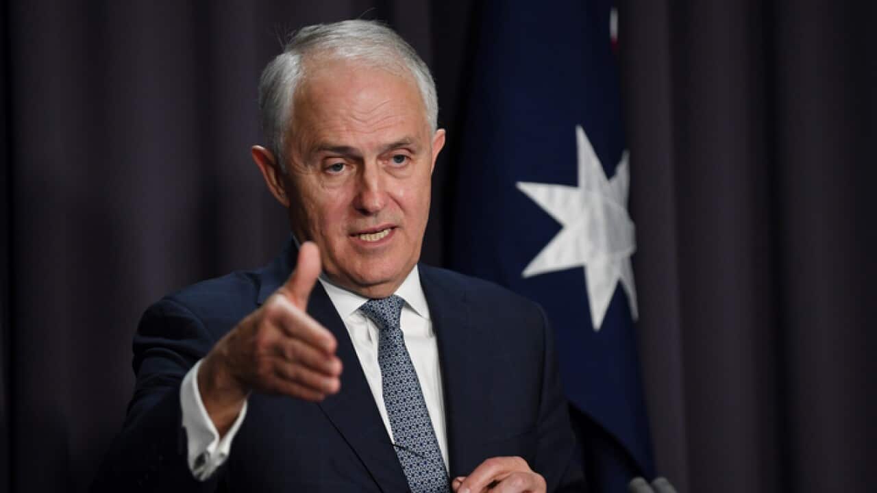 PM Malcolm Turnbull in Canberra