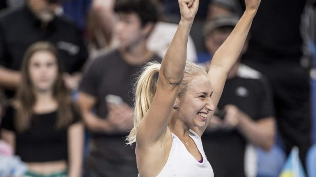 Australian tennis player Daria Gavrilova