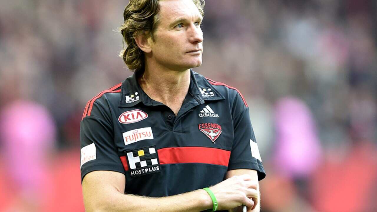 Bombers head coach James Hird